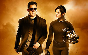 Poster of Tamil and Hindi and dubbed in Telugu, Vishwaroop 2